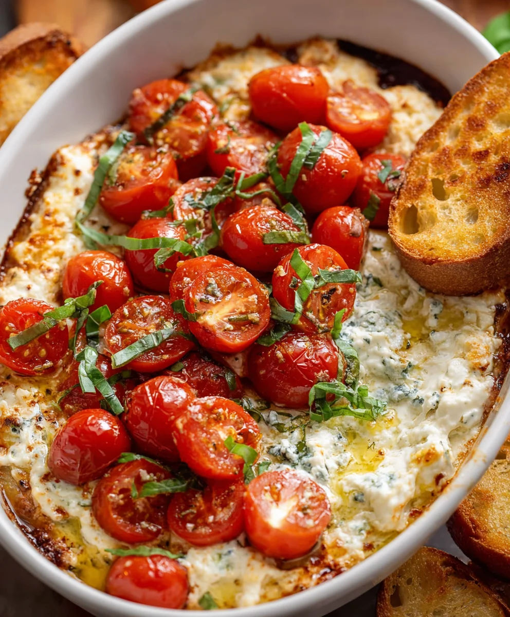Easy Caprese Dip - Delicious Appetizer Recipe