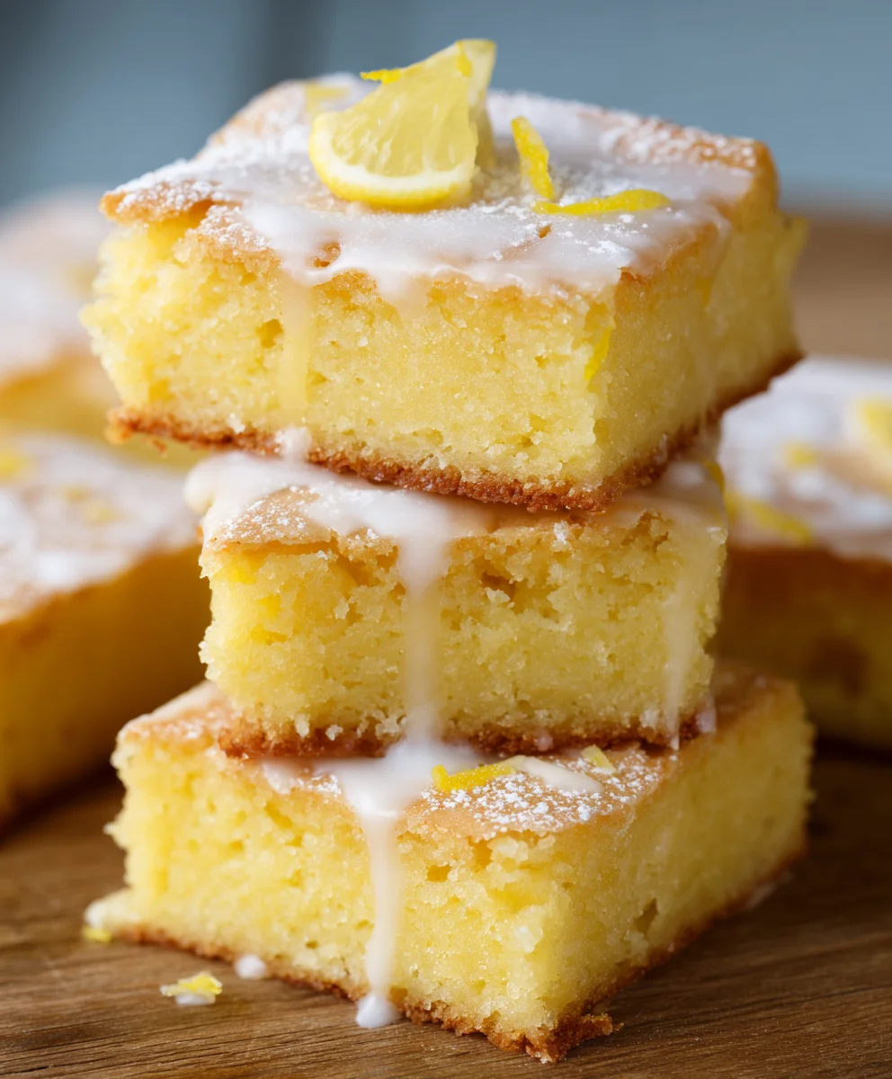 Easy Lemon Brownies- Zesty & Deliciously Simple Recipe