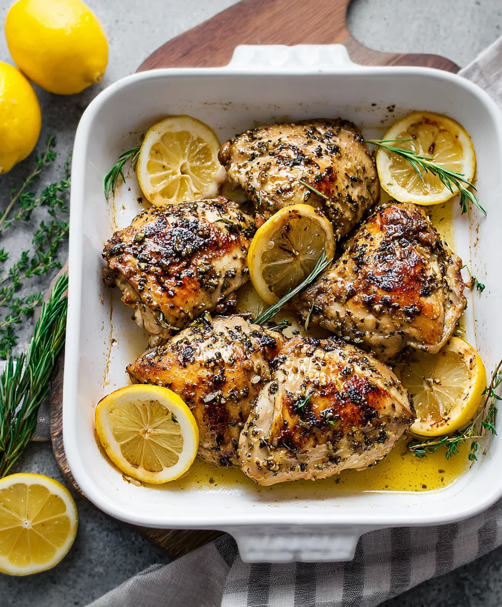 Greek Lemon Chicken Recipe - Zesty & Delicious