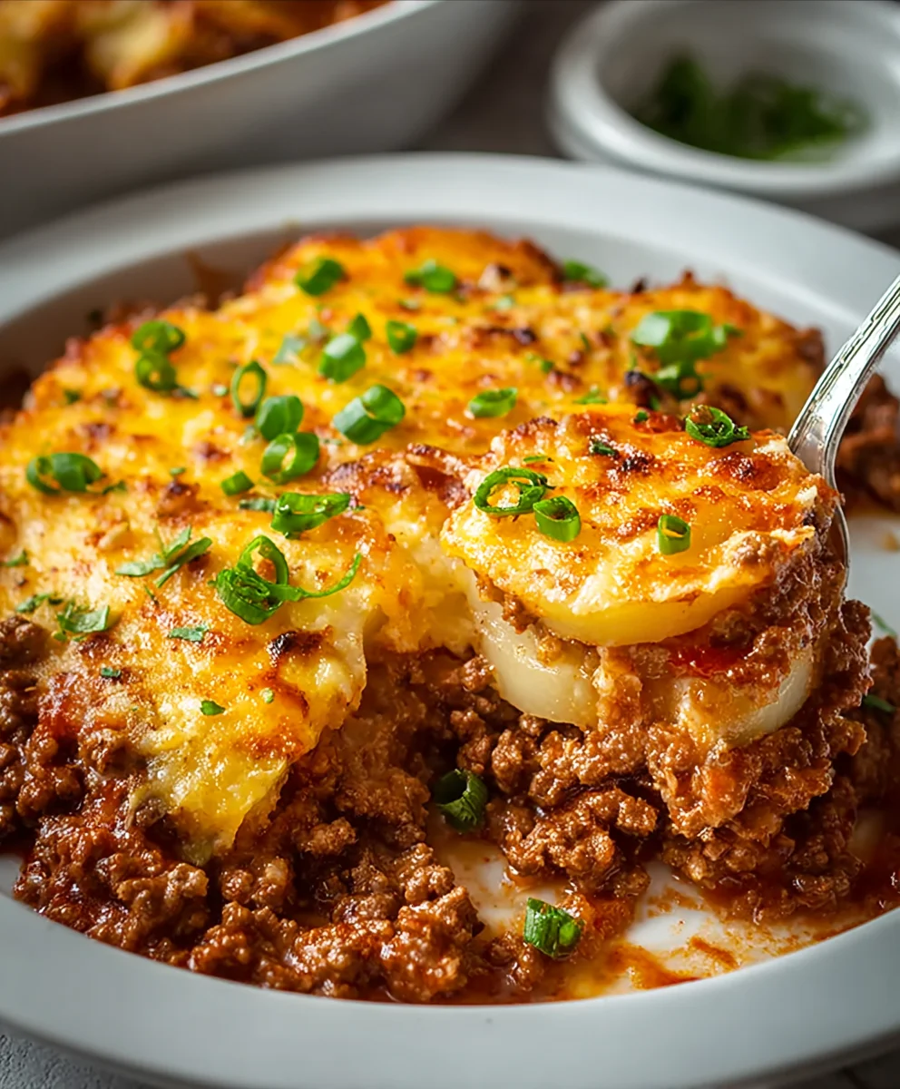 Easy Ground Beef Hobo Casserole Recipe