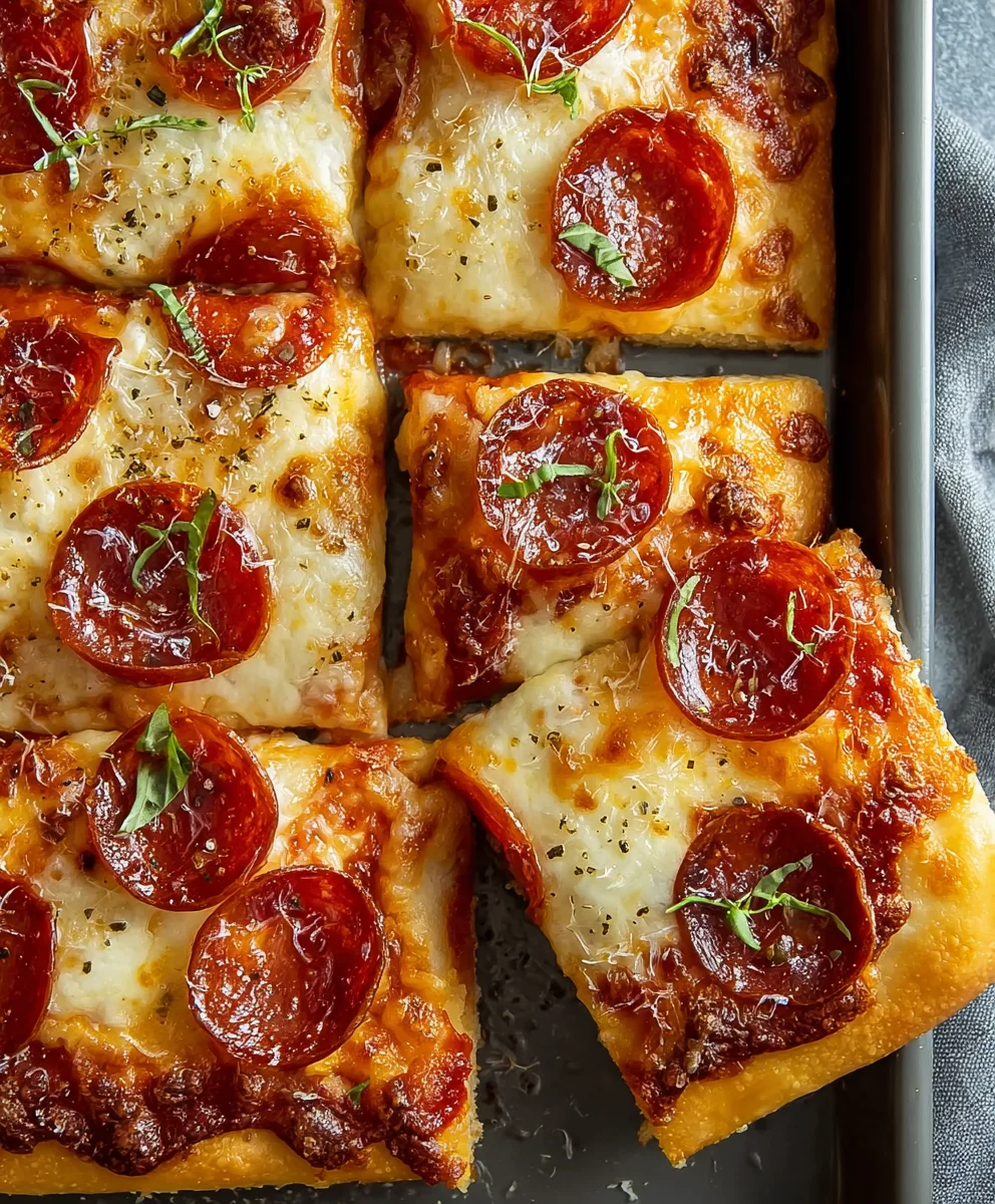 Easy Sheet Pan Pizza-Quick Homemade Dough Recipe
