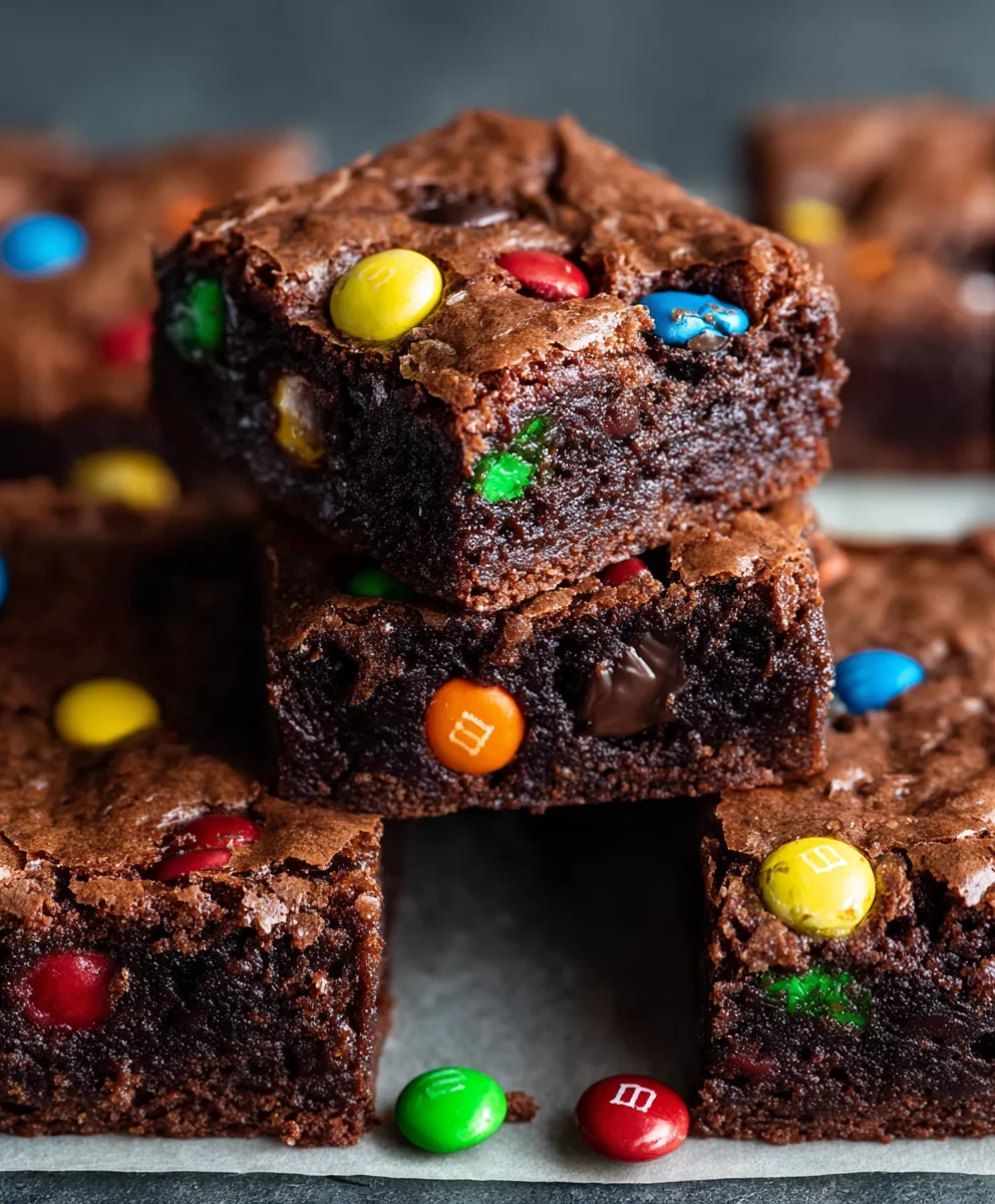 Easy M&M Brownies - Deliciously Simple Chocolate Treat