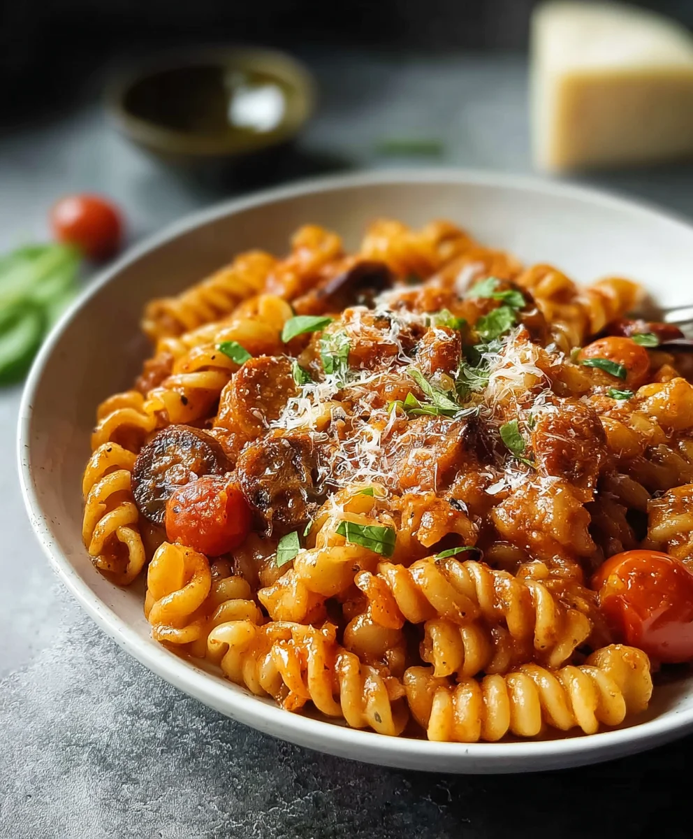 Easy One-Pot Pizza Pasta Recipe - Quick & Delicious