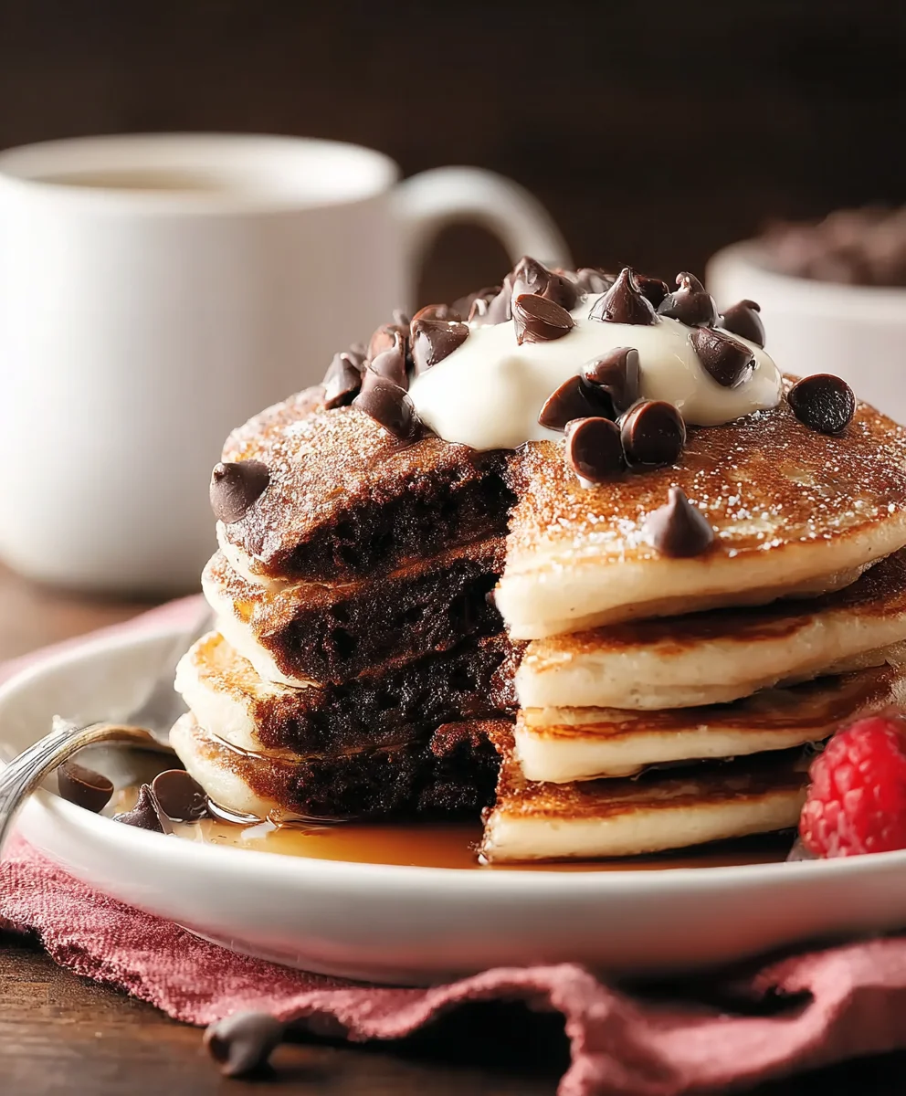 Best Chocolate Chip Pancakes - Easy Recipe
