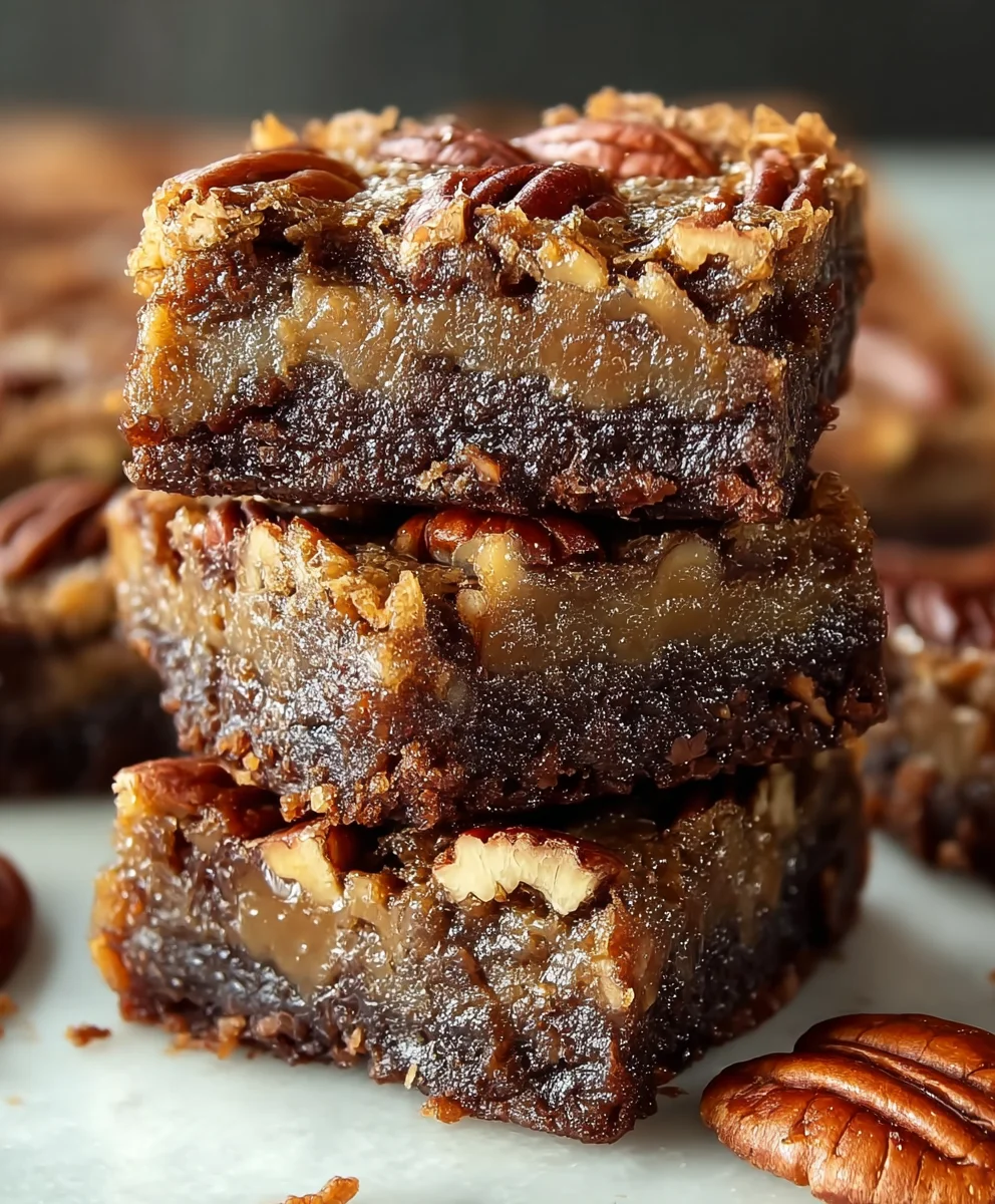 Pecan Pie Brownies-Decadent Dessert Bliss