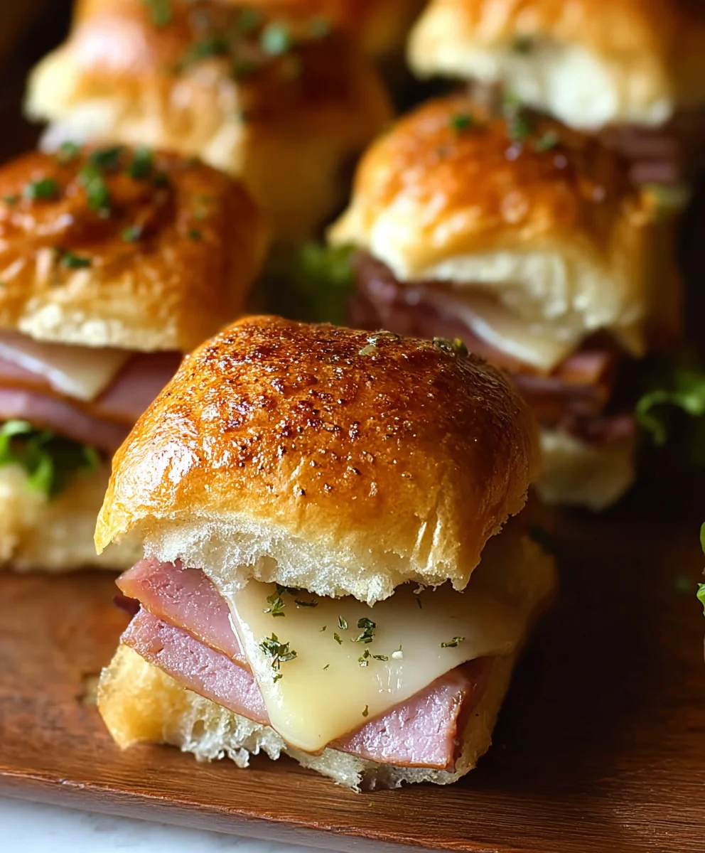 Easy Beef Beef Ham Swiss Sliders Quick Recipe