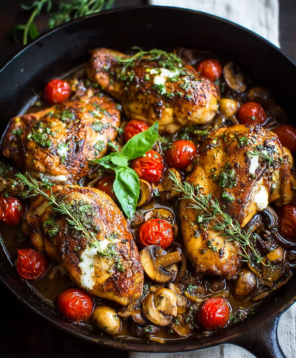 Easy One Pan Balsamic Beef Dinner Recipe