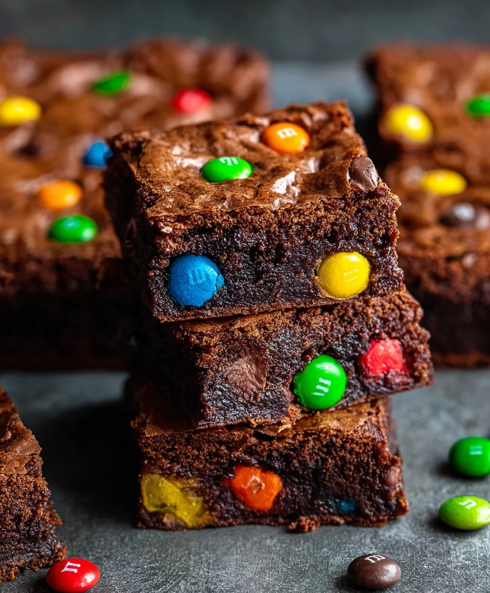 Easy M&M Brownies - Deliciously Simple Chocolate Treat
