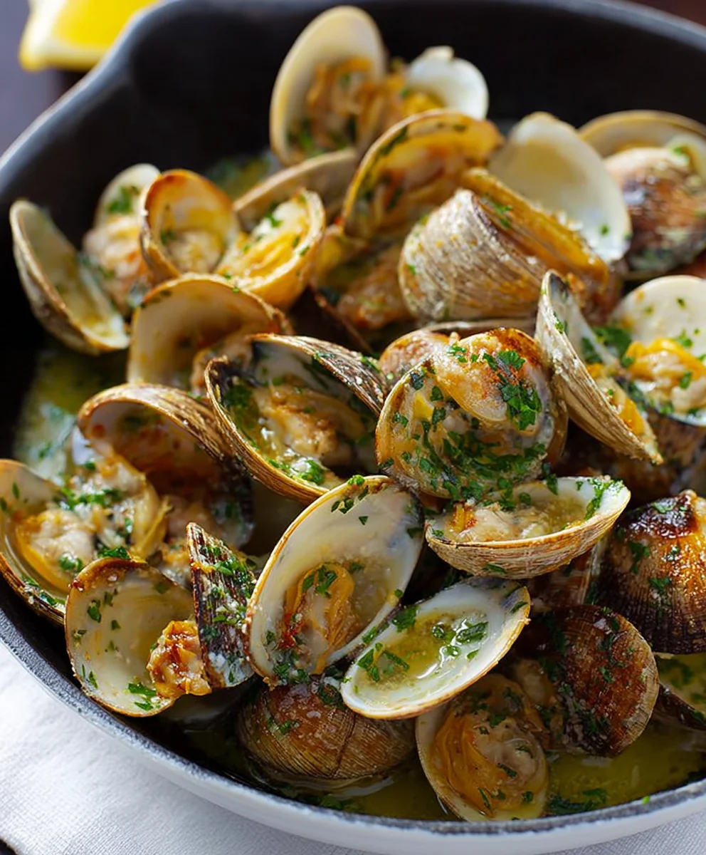 Garlic Butter Beef Sauteed Clams Delight