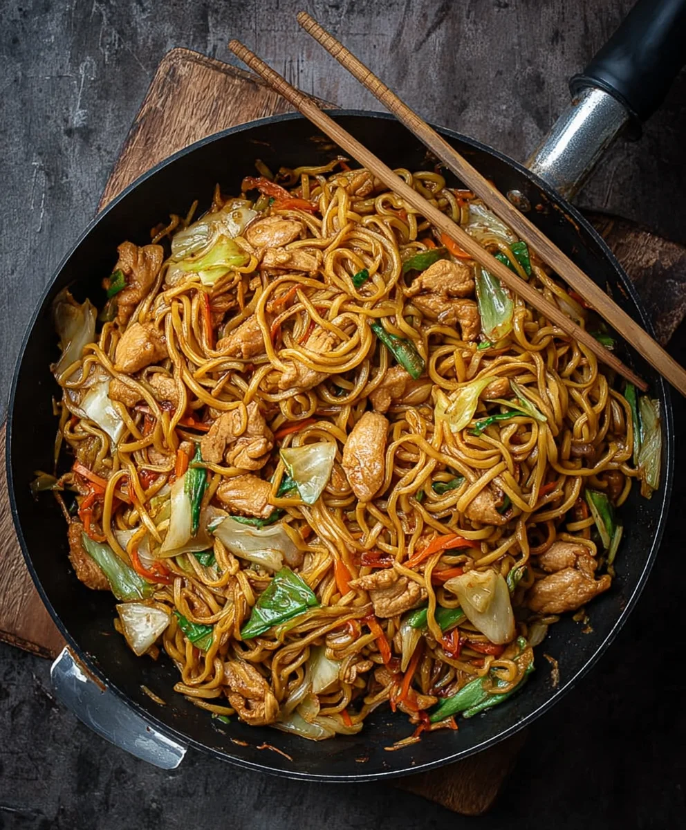 Easy Chicken Chow Mein - Authentic Flavor Recipe
