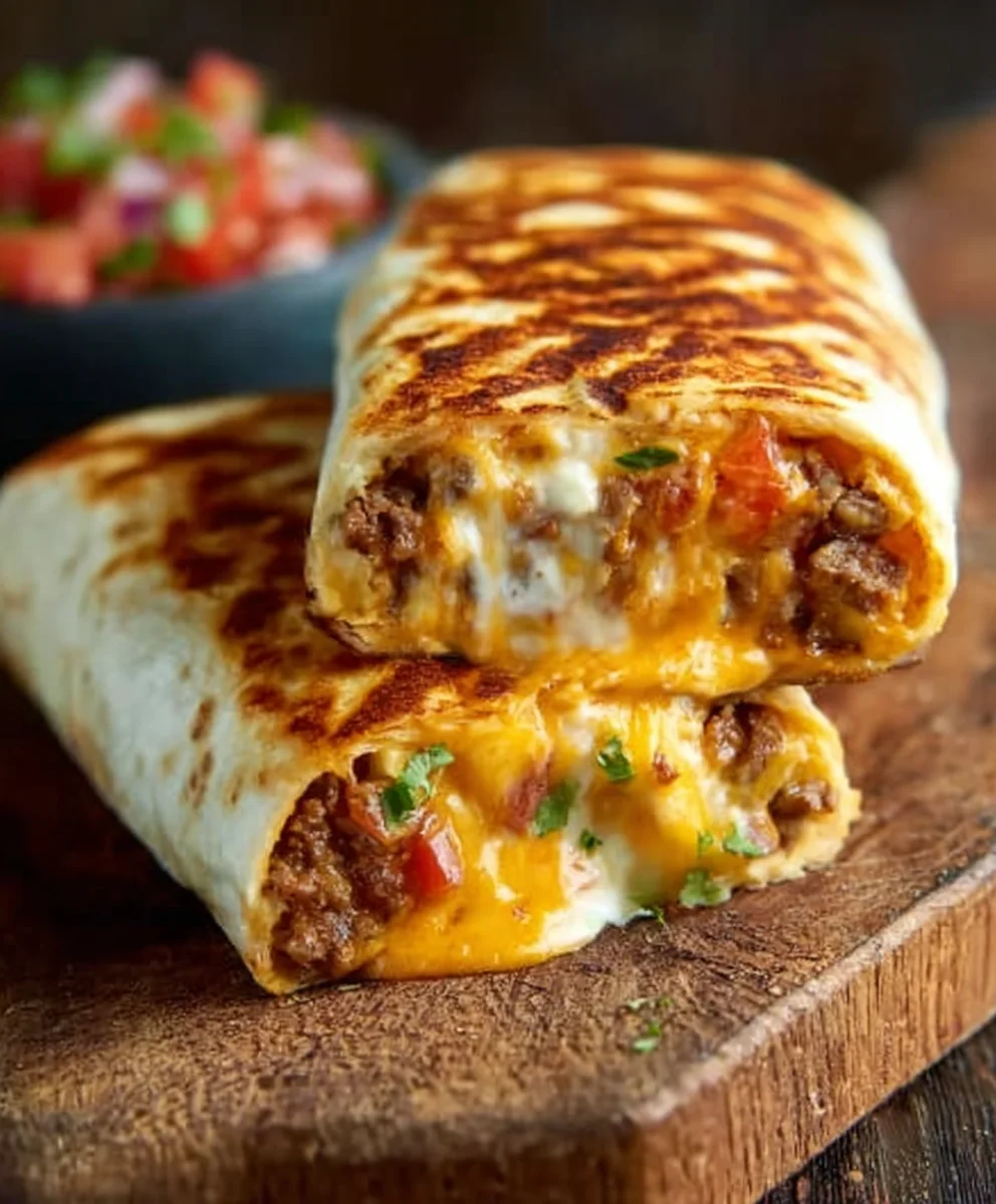 Ultimate Grilled Cheese Burrito - Easy Comfort Food