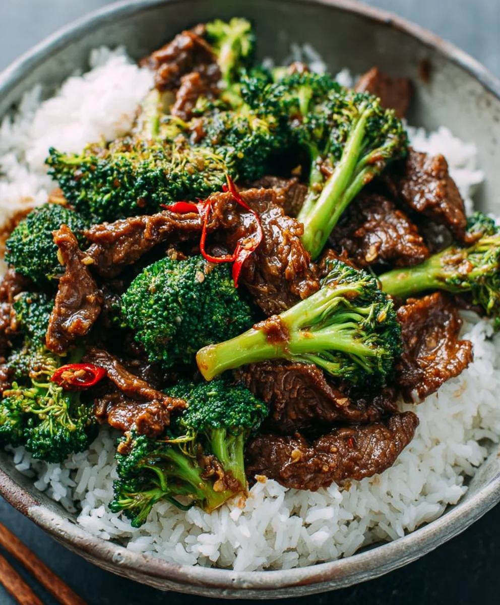 Chinese Beef and Broccoli Stir Fry- Easy Recipe
