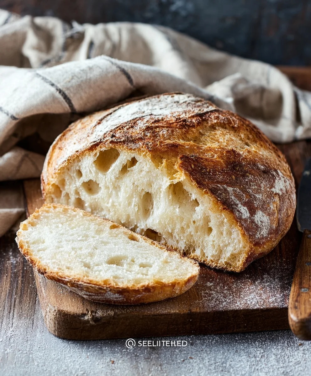 Easy Rustic Bread Recipe - Bake Amazing Bread
