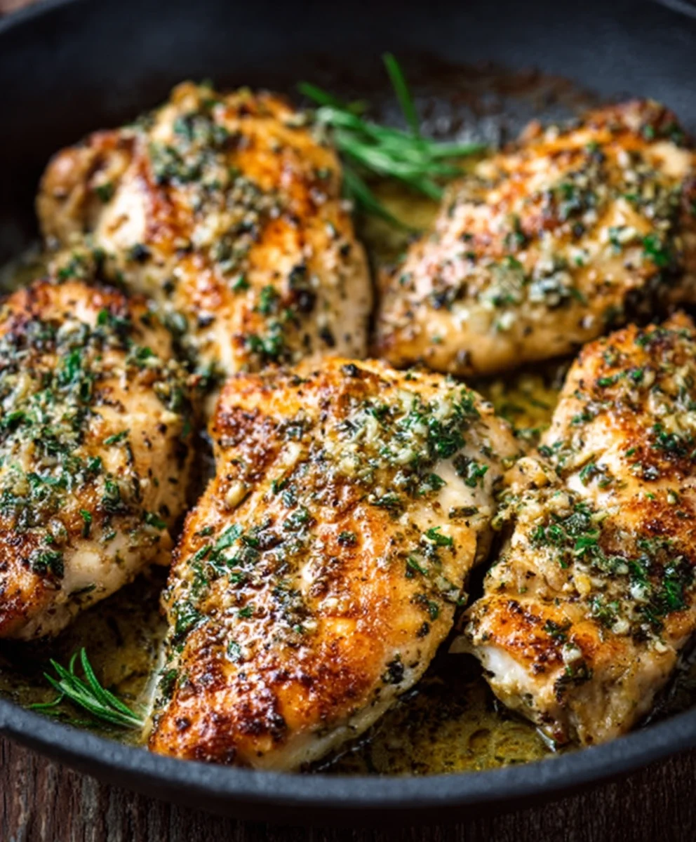 Garlic Butter Chicken- Juicy & Flavorful Recipe