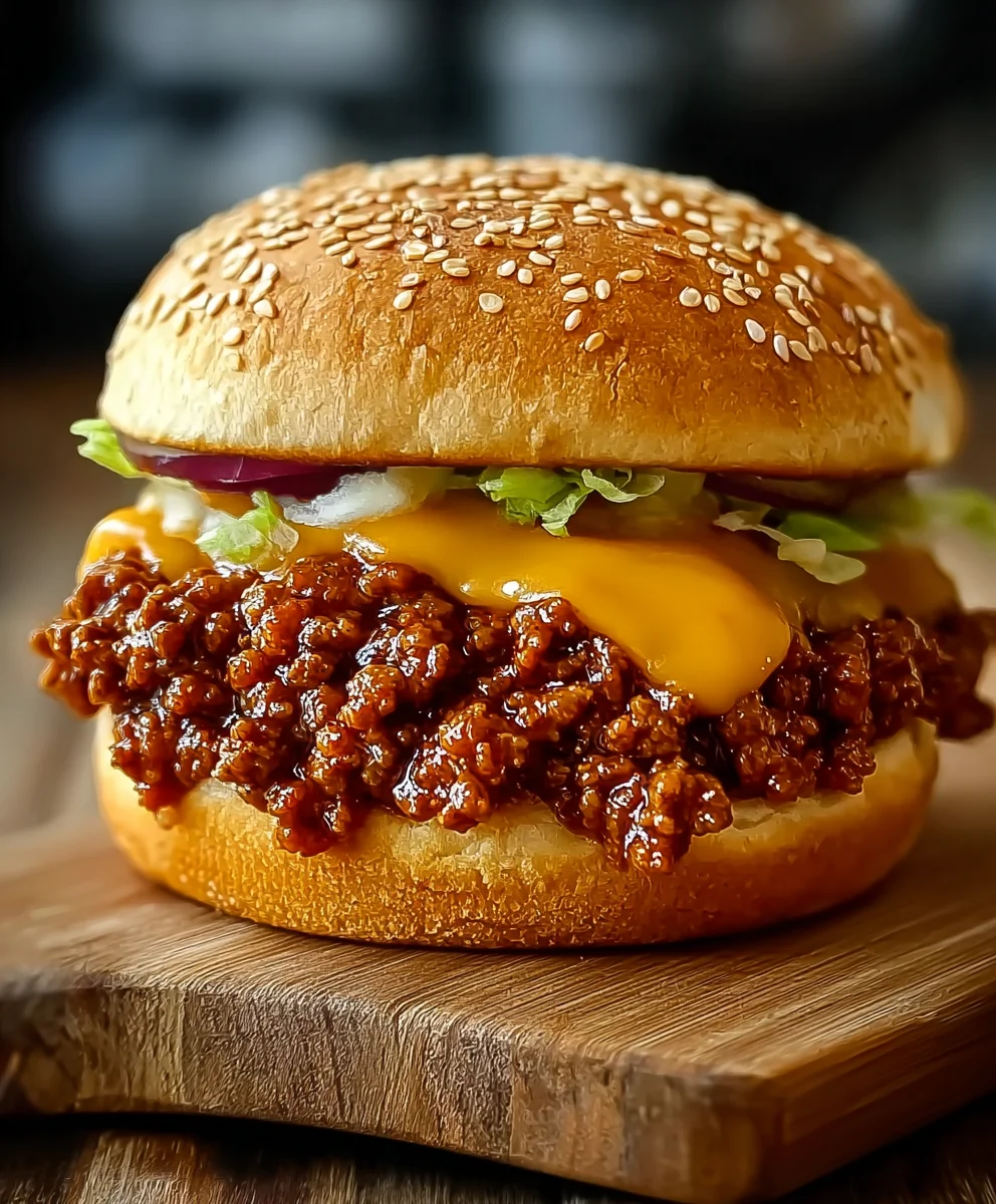 Big Mac Sloppy Joes- Easy Copycat Burger Recipe