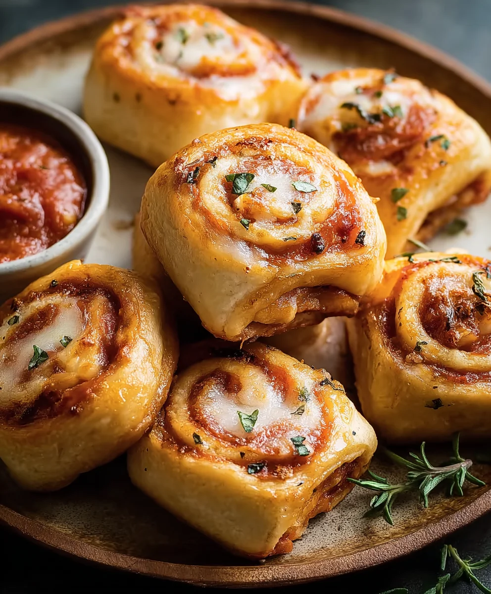 Homemade Beef Beef Pepperoni Pizza Rolls Recipe