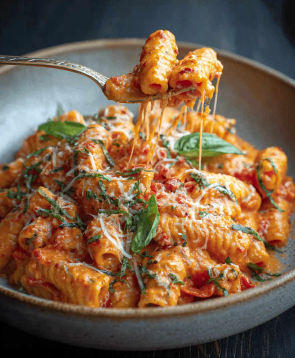 Creamy Tomato Garlic Pasta- Easy & Delicious Recipe