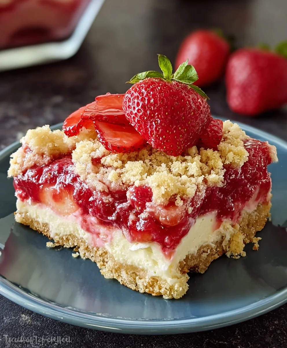 Easy Strawberry Cheesecake Dump Cake Recipe