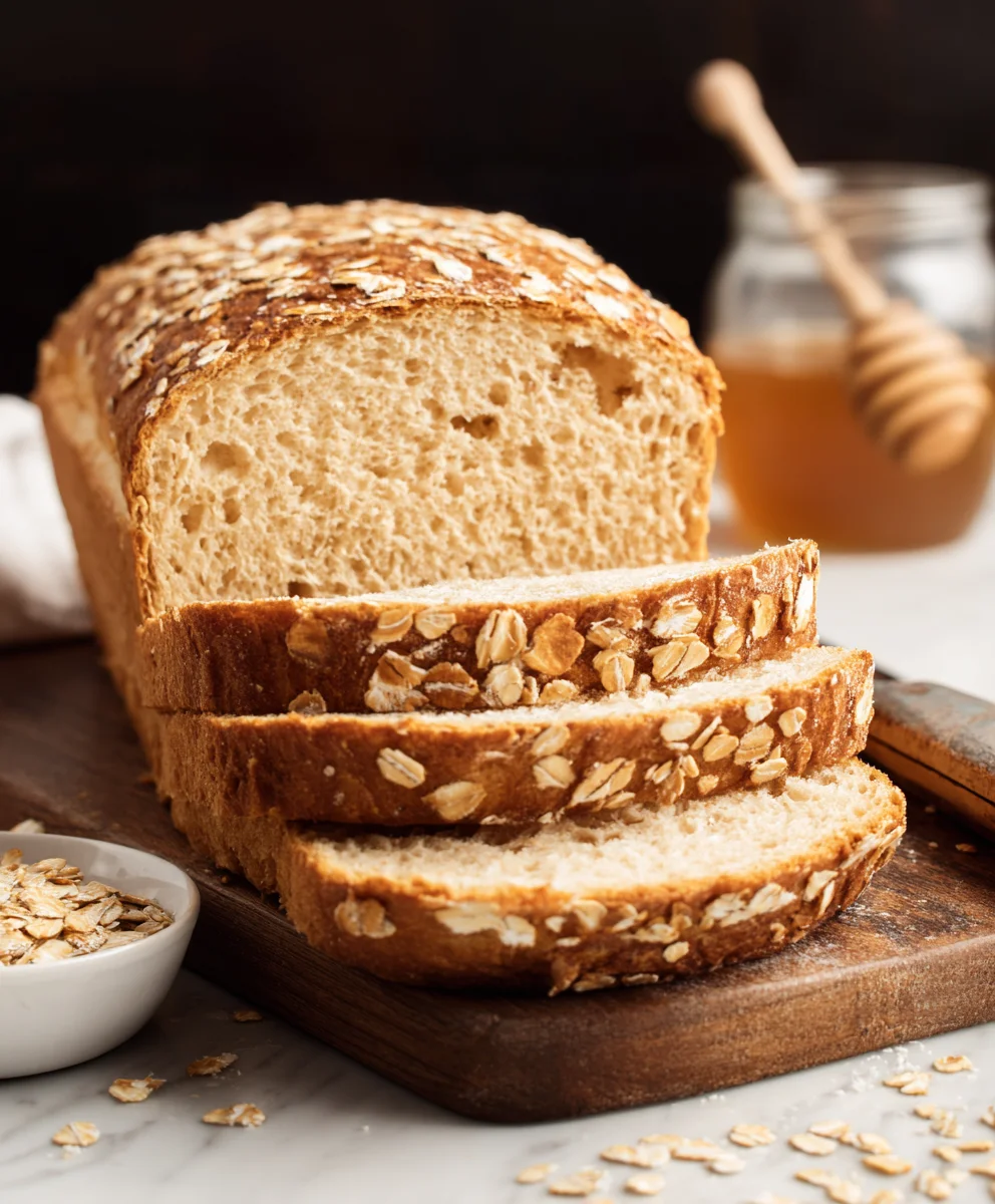 Easy Honey Oat Bread Recipe- Delicious & Wholesome