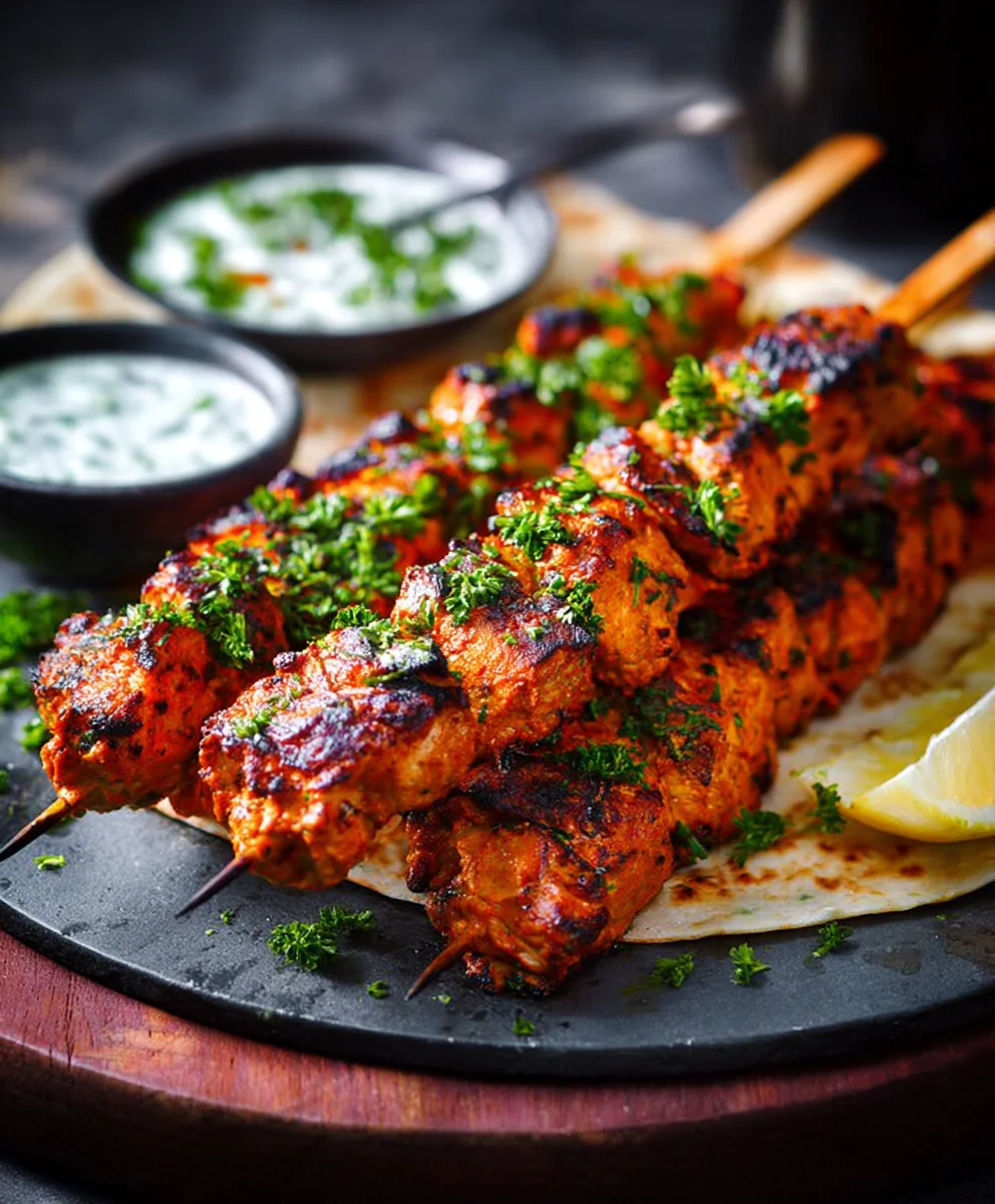Easy Chicken Tikka Kebab Recipe- Flavorful Grills