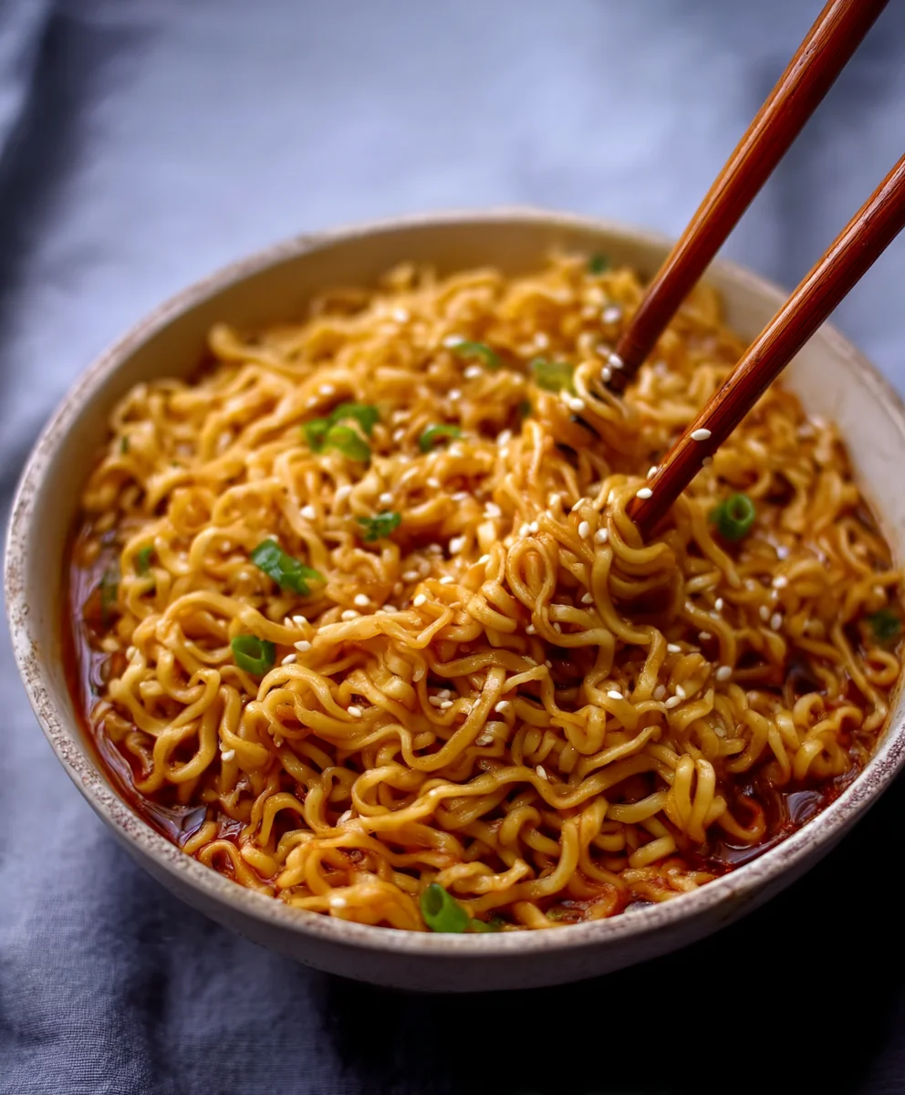 Easy Saucy Beef Ramen Noodles-Quick & Flavorful Recipe