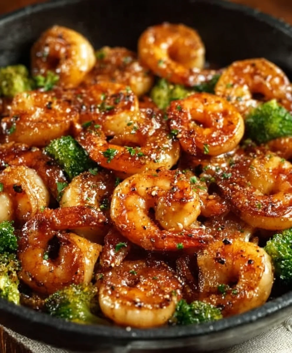 High-Protein Honey Garlic Shrimp Recipe