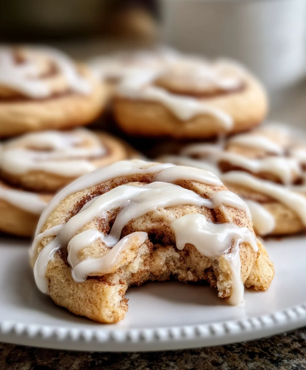 Cinnamon Roll Cookies-Sweet Swirls & Soft Bites