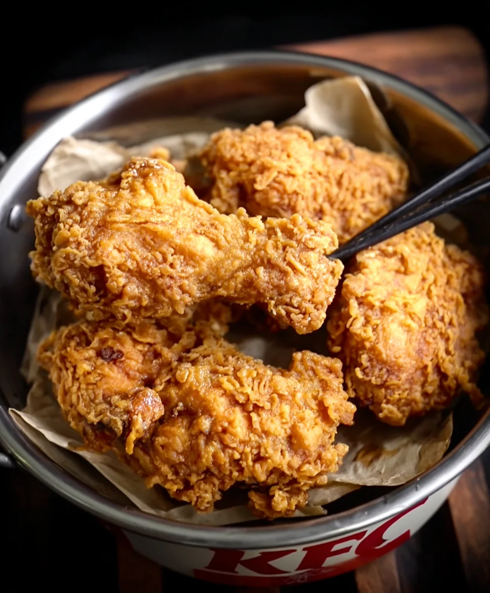 Copy Cat KFC Fried Chicken Recipe-Crispy & Delicious