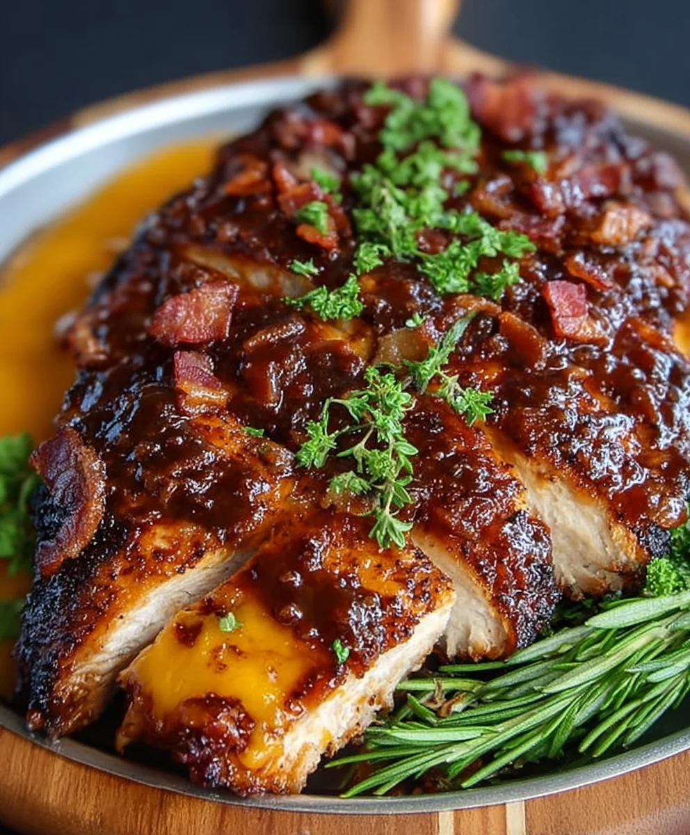 Cowboy BBQ Beef Beef Bacon Cheddar Chicken Recipe