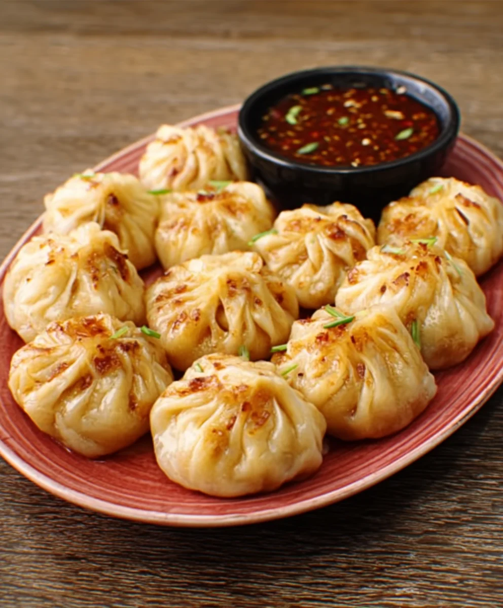 Soyabean Momos Recipe - Delicious Veg Soya Momos