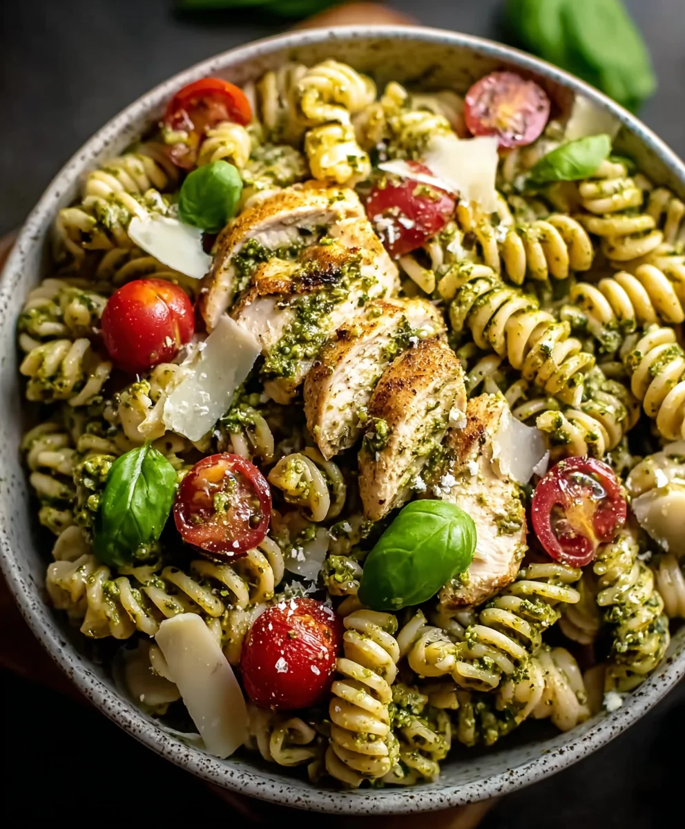 Easy Pesto Pasta Salad - Refreshing & Quick Meal