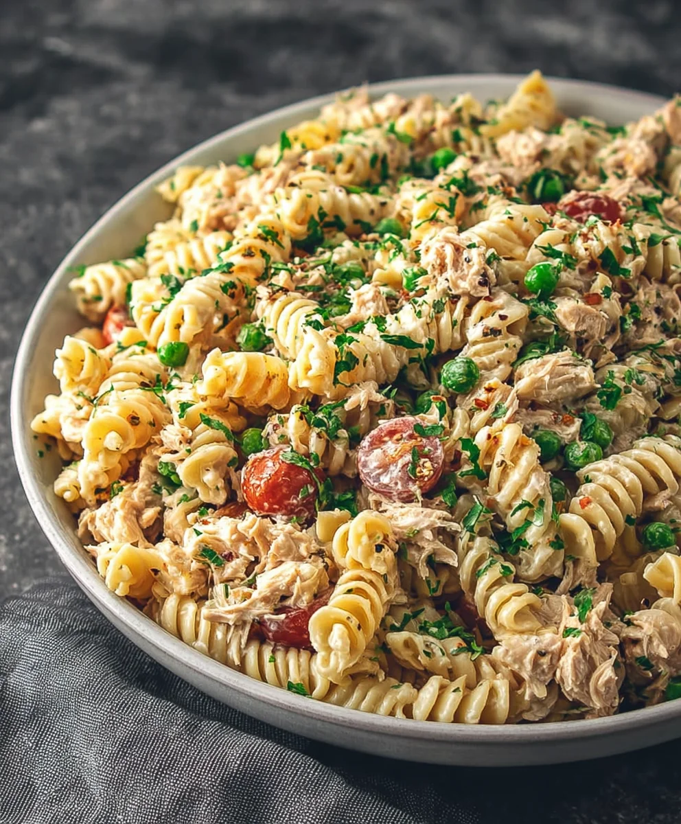 Easy Tuna Pasta Salad Recipe- Quick & Delicious Meal