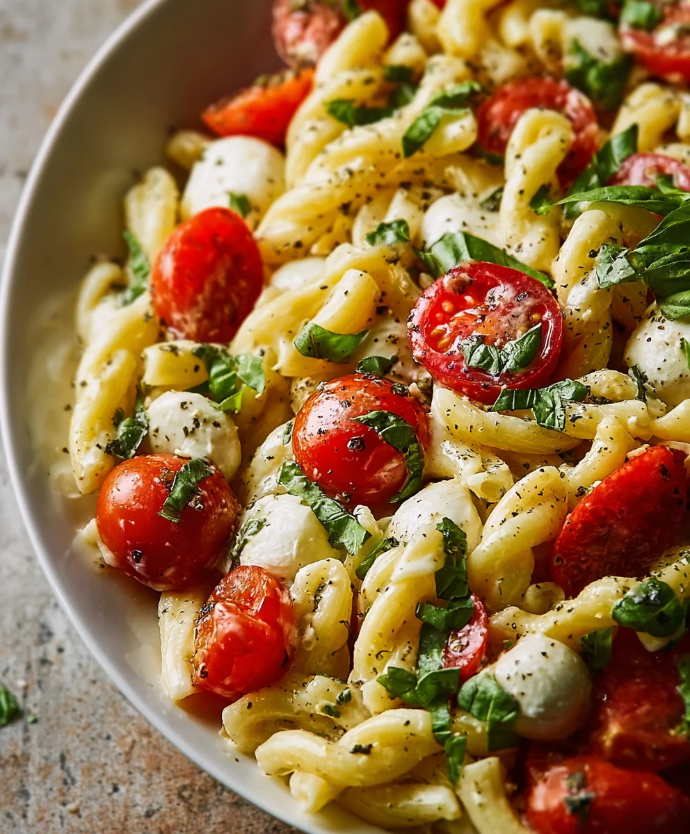Easy Creamy Pasta Salad Recipe- Delicious & Simple