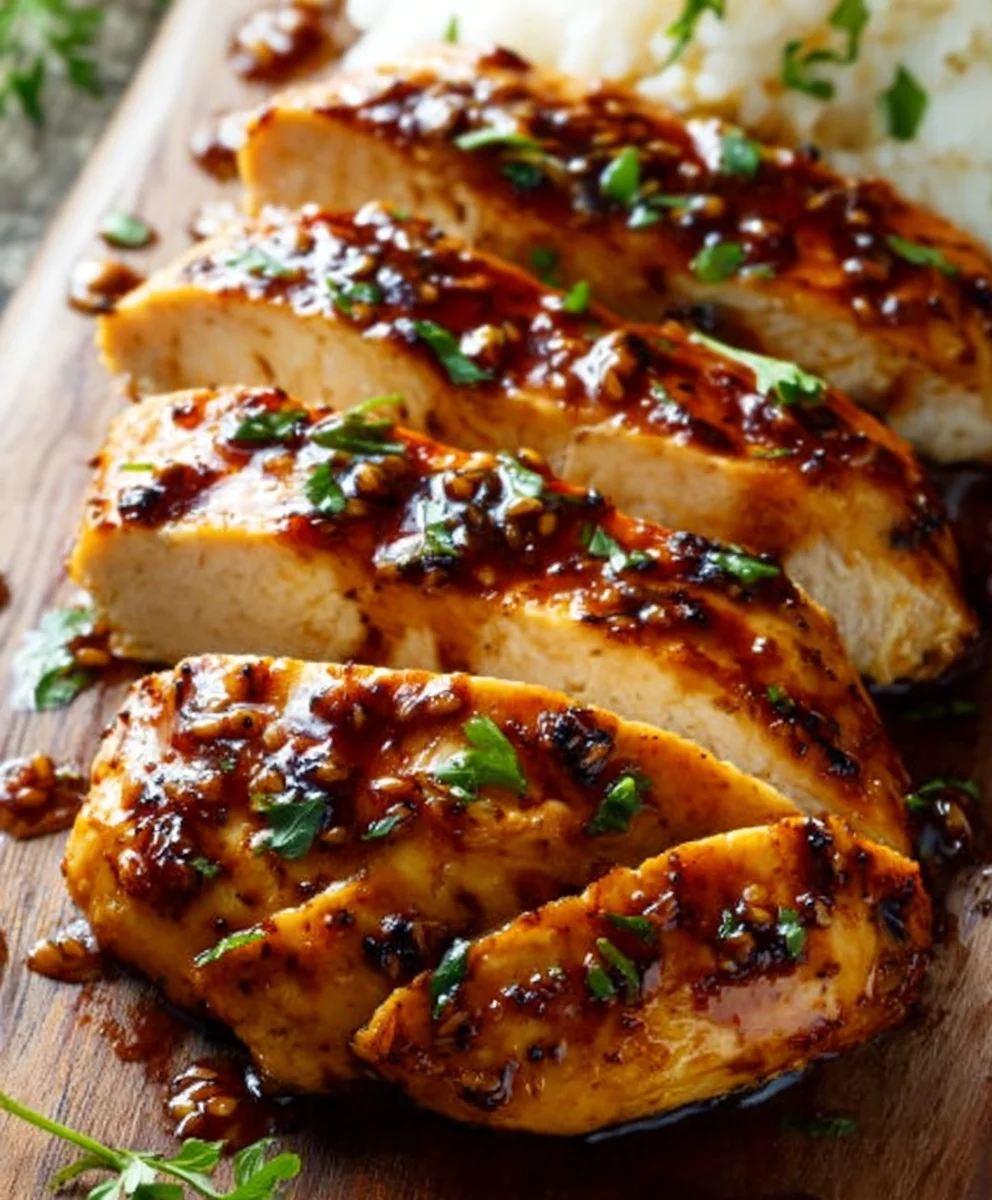 Easy Honey Garlic Chicken Breasts - Quick & Delicious