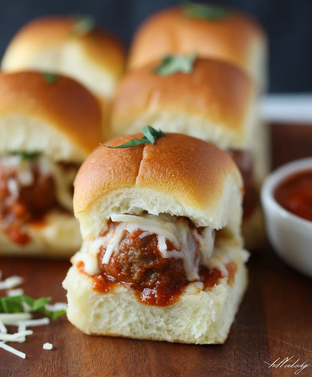 Easy Beef Meatball Sliders-Quick & Flavorful Snack