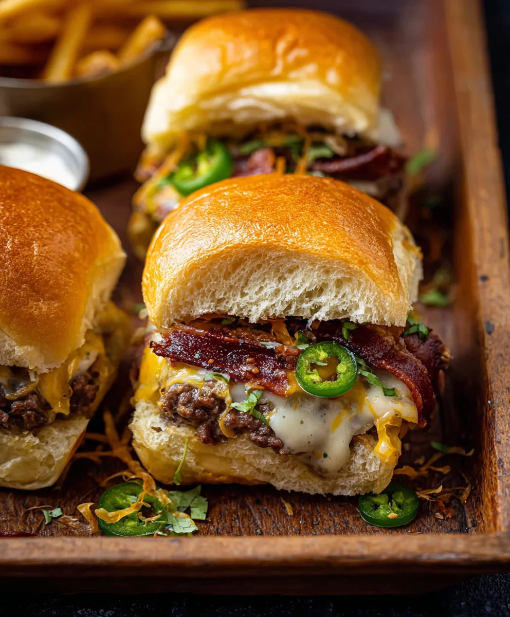 Easy Cowboy Beef Sliders