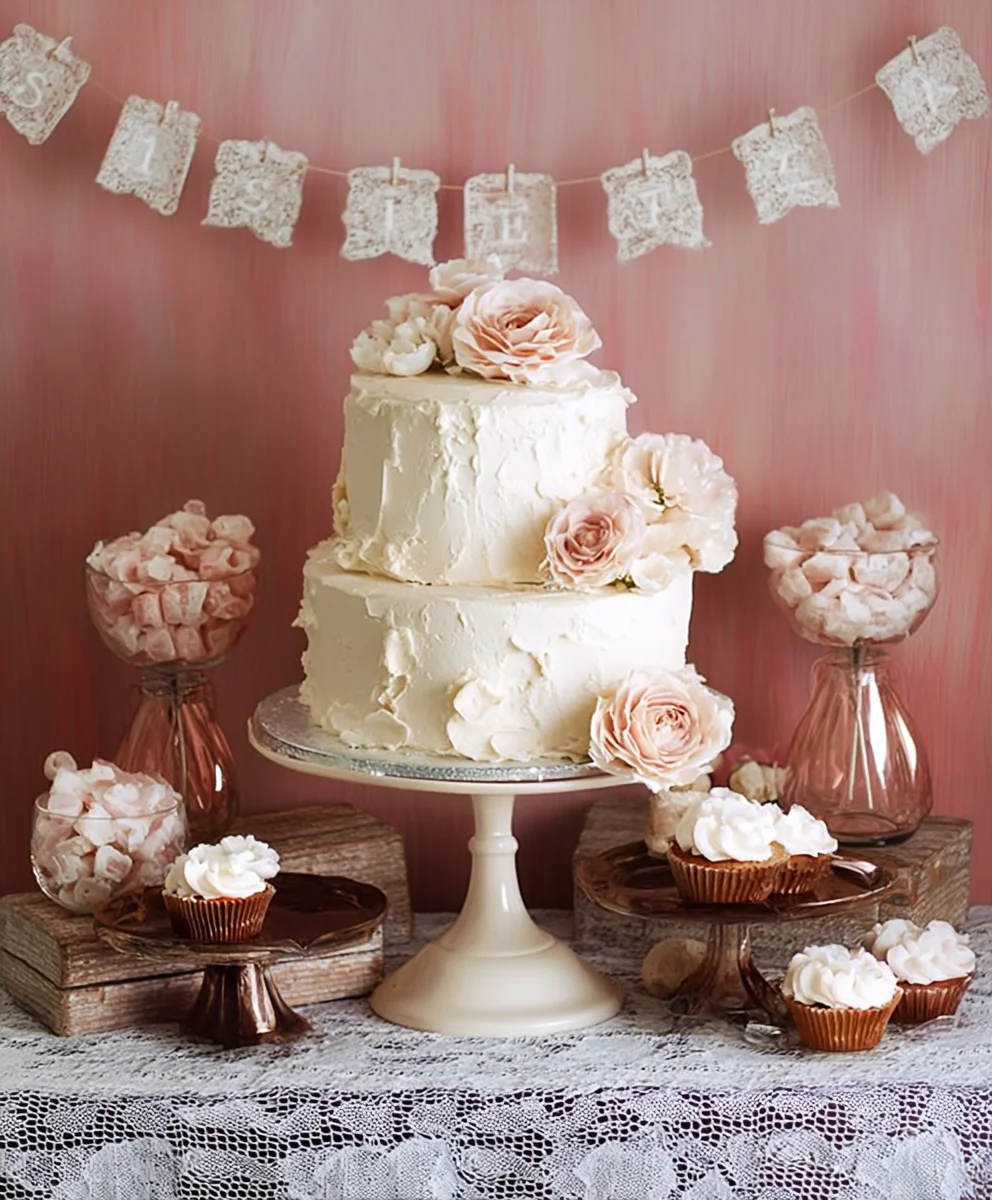 Vintage Wedding Dessert Table - Elegant & Sweet Ideas