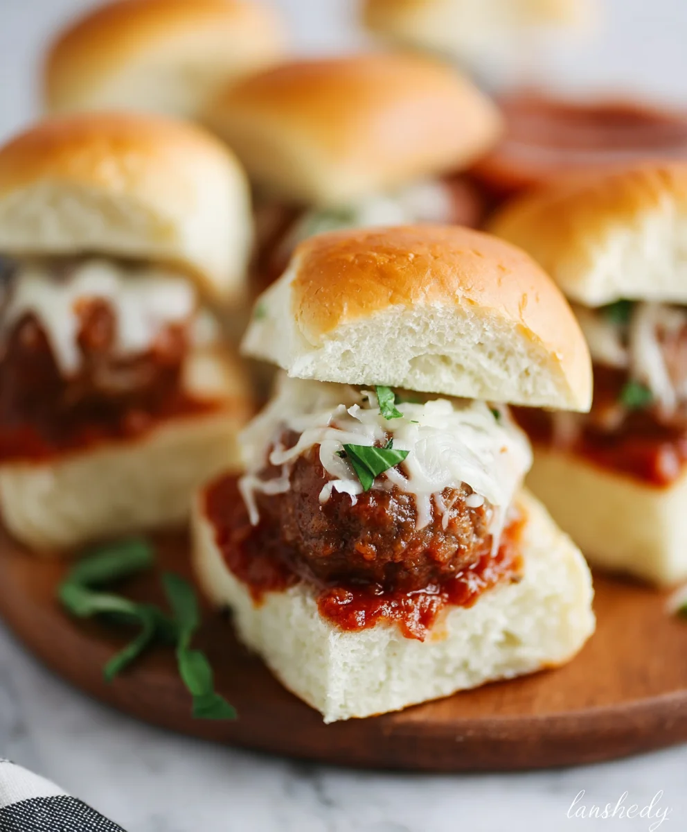 Easy Beef Meatball Sliders-Quick & Flavorful Snack