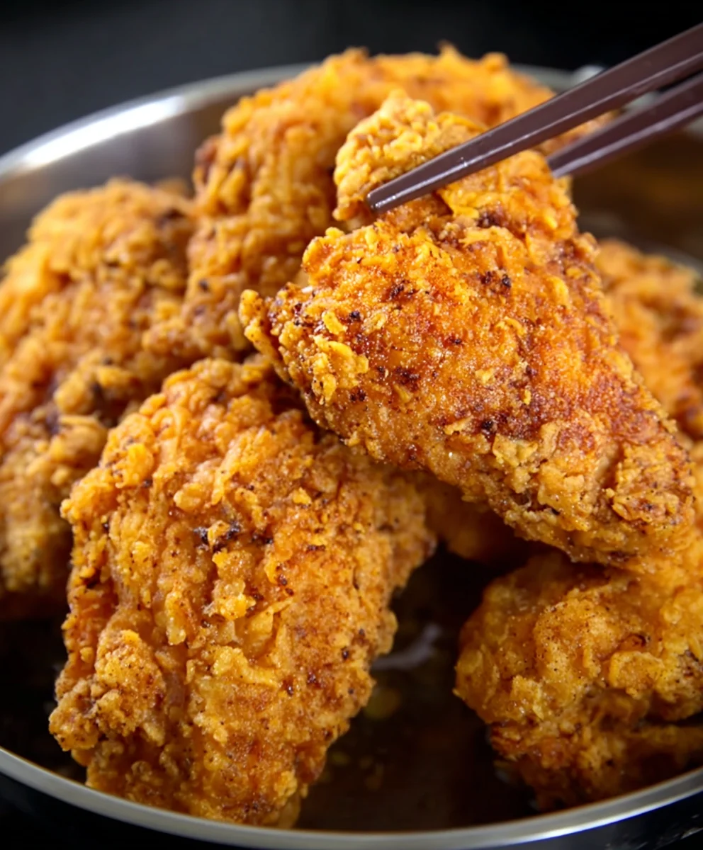 Copy Cat KFC Fried Chicken Recipe-Crispy & Delicious