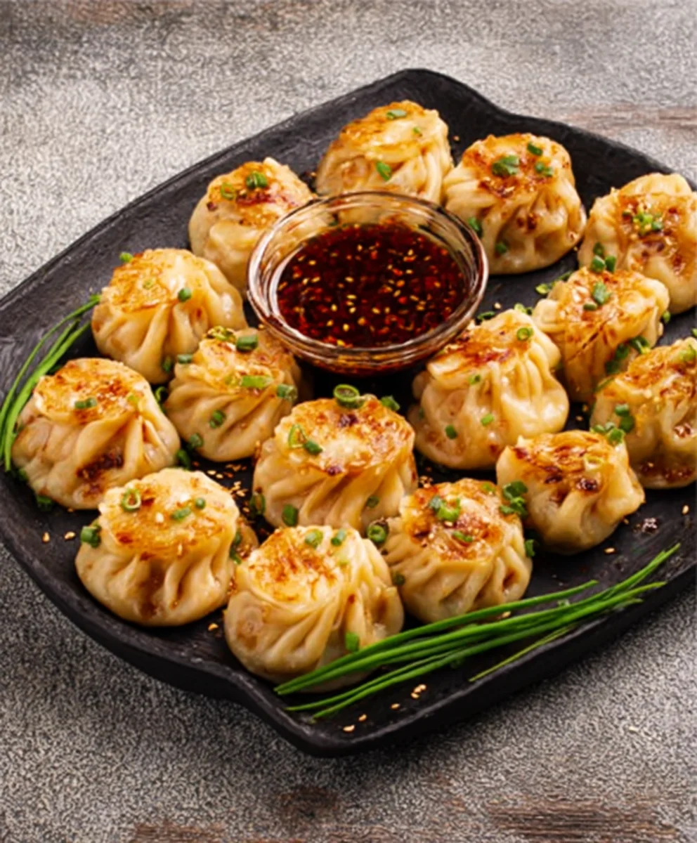 Soyabean Momos Recipe - Delicious Veg Soya Momos
