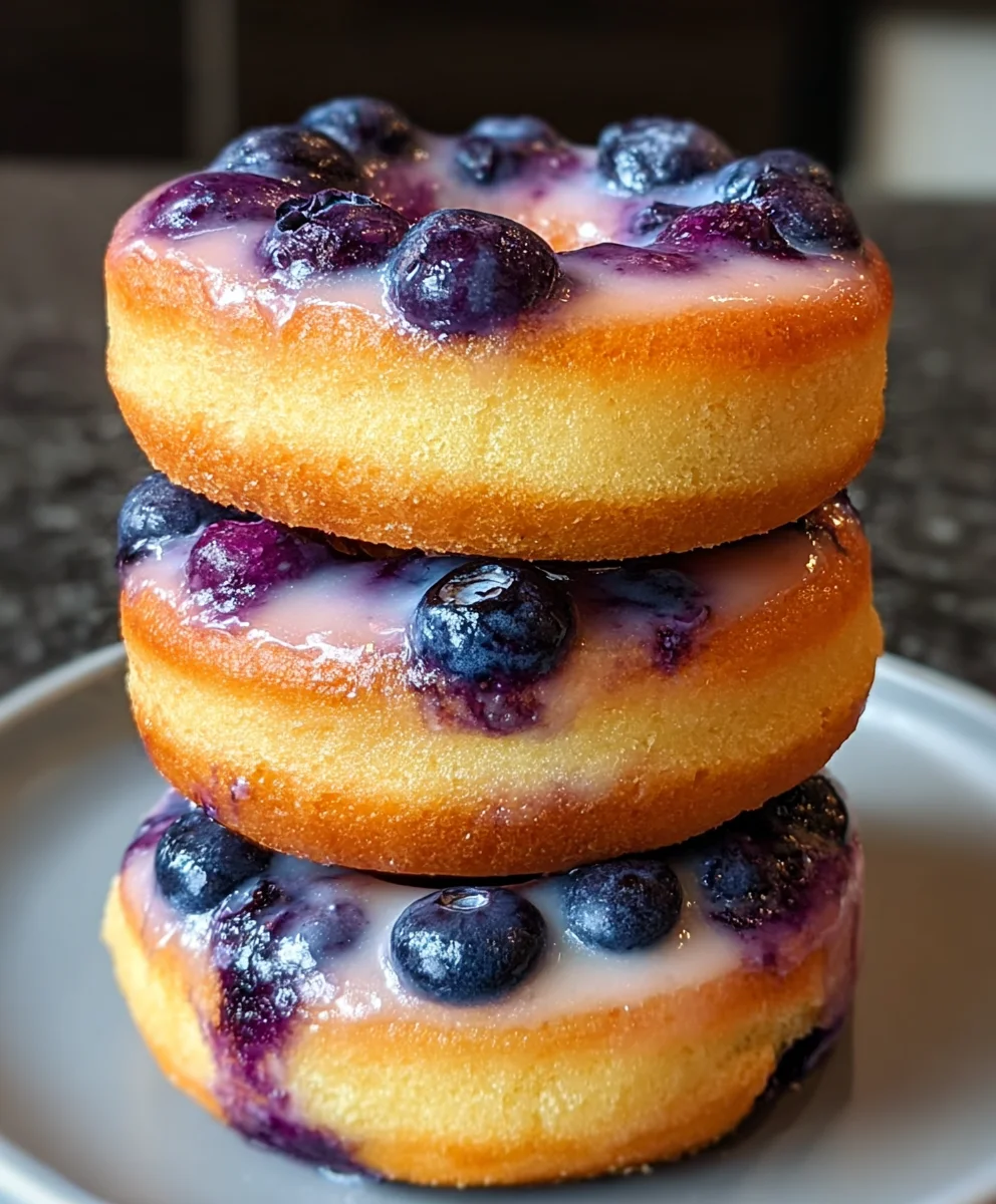 Keto Blueberry Donuts-Delicious Low Carb Treat