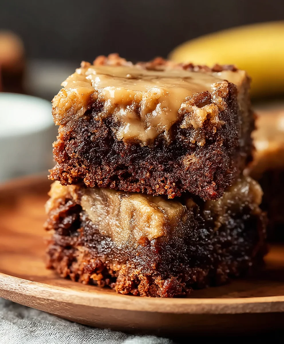 Easy Banana Brownies-Delicious Dessert Recipe