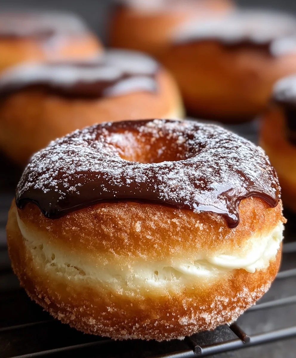 Baileys Extract-Inspired Cheesecake Doughnuts-Easy Recipe