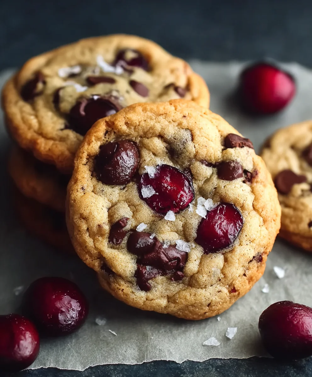 Delicious Cherry Chocolate Chip Cookies Recipe