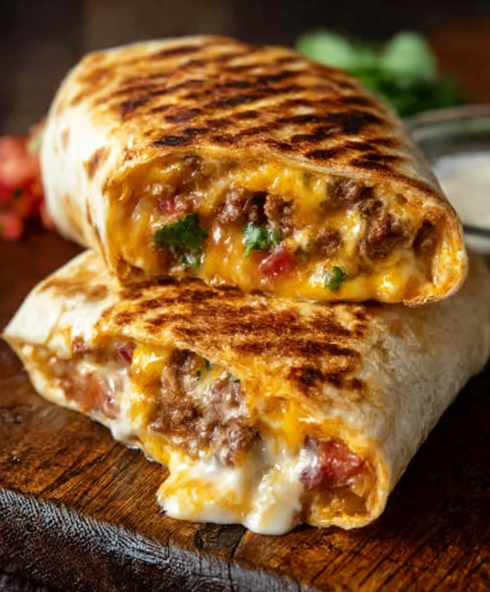 Easy Grilled Cheese Burrito Recipe-Ultimate Flavor