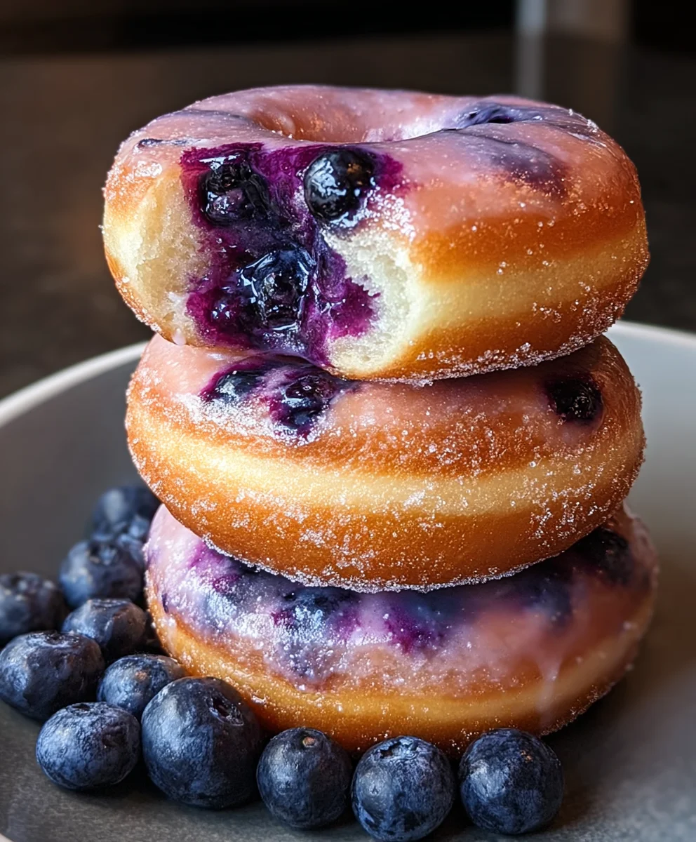 Keto Blueberry Donuts-Delicious Low Carb Treat