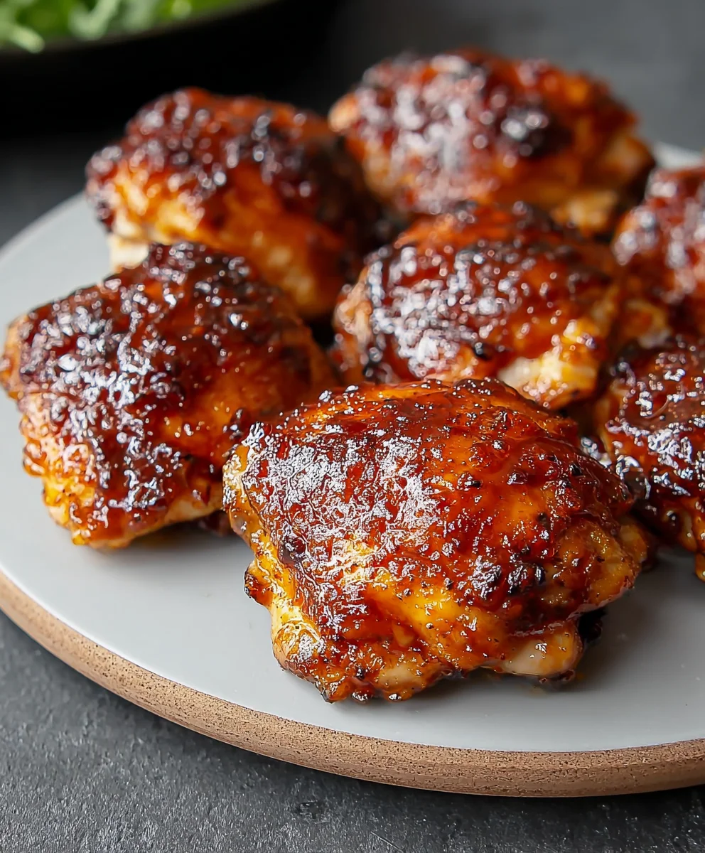 Easy BBQ Chicken Thighs-Fast Flavorful Dinner