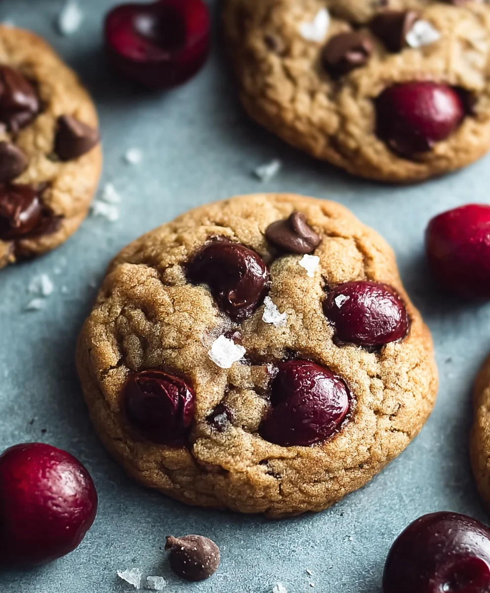 Delicious Cherry Chocolate Chip Cookies Recipe