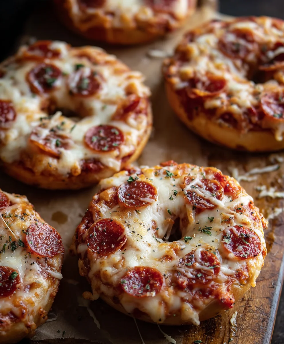Easy Homemade Pizza Bagels- Quick & Delicious Recipe