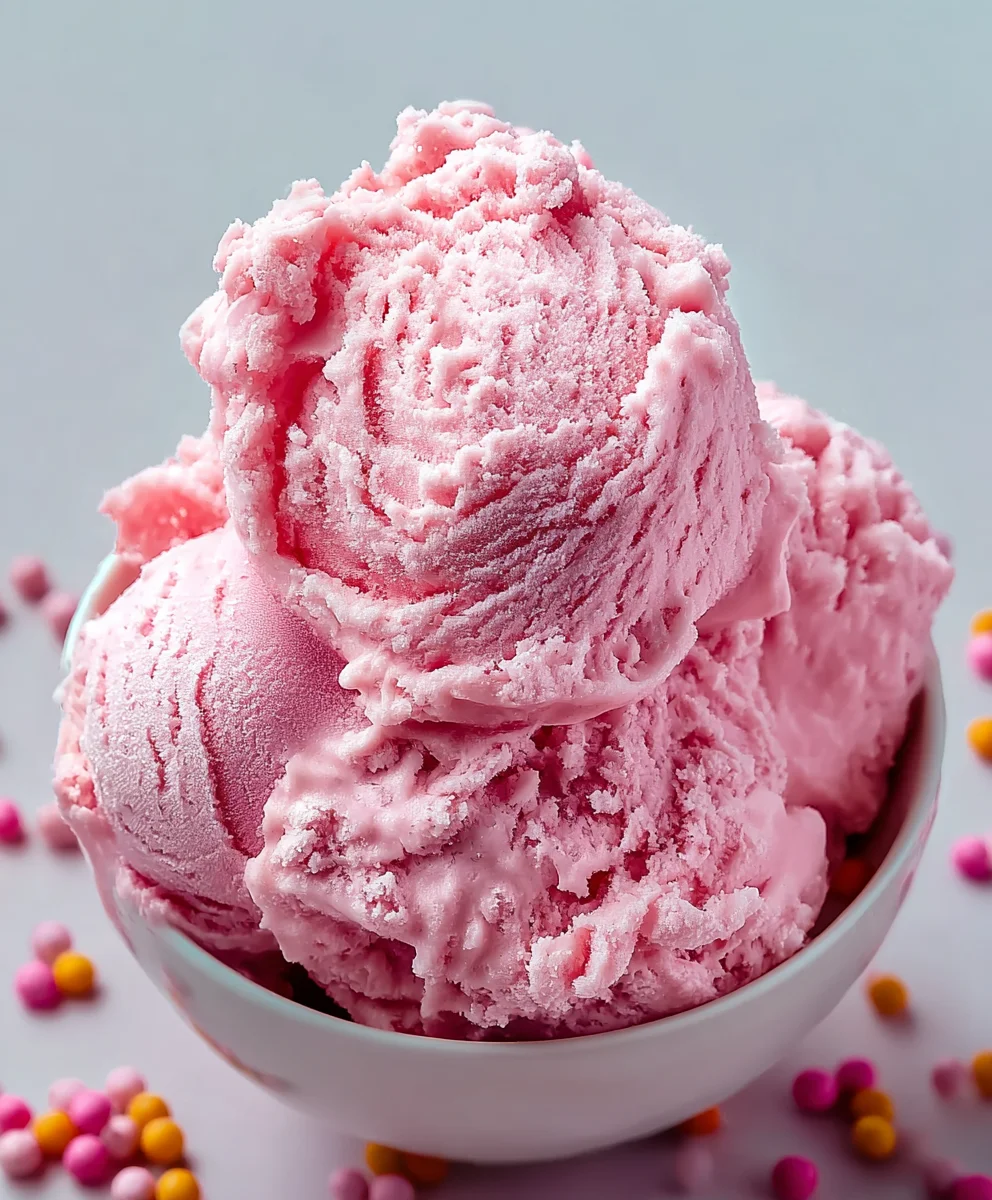 Sweet Bubblegum Ice Cream Recipe - Fun Flavor